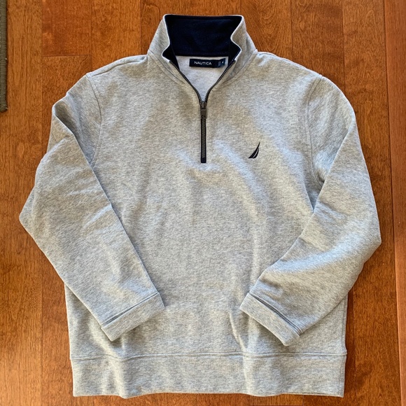 Nautica Other - LIKE NEW! Men's Nautica Gray/Navy Sweatshirt-MED